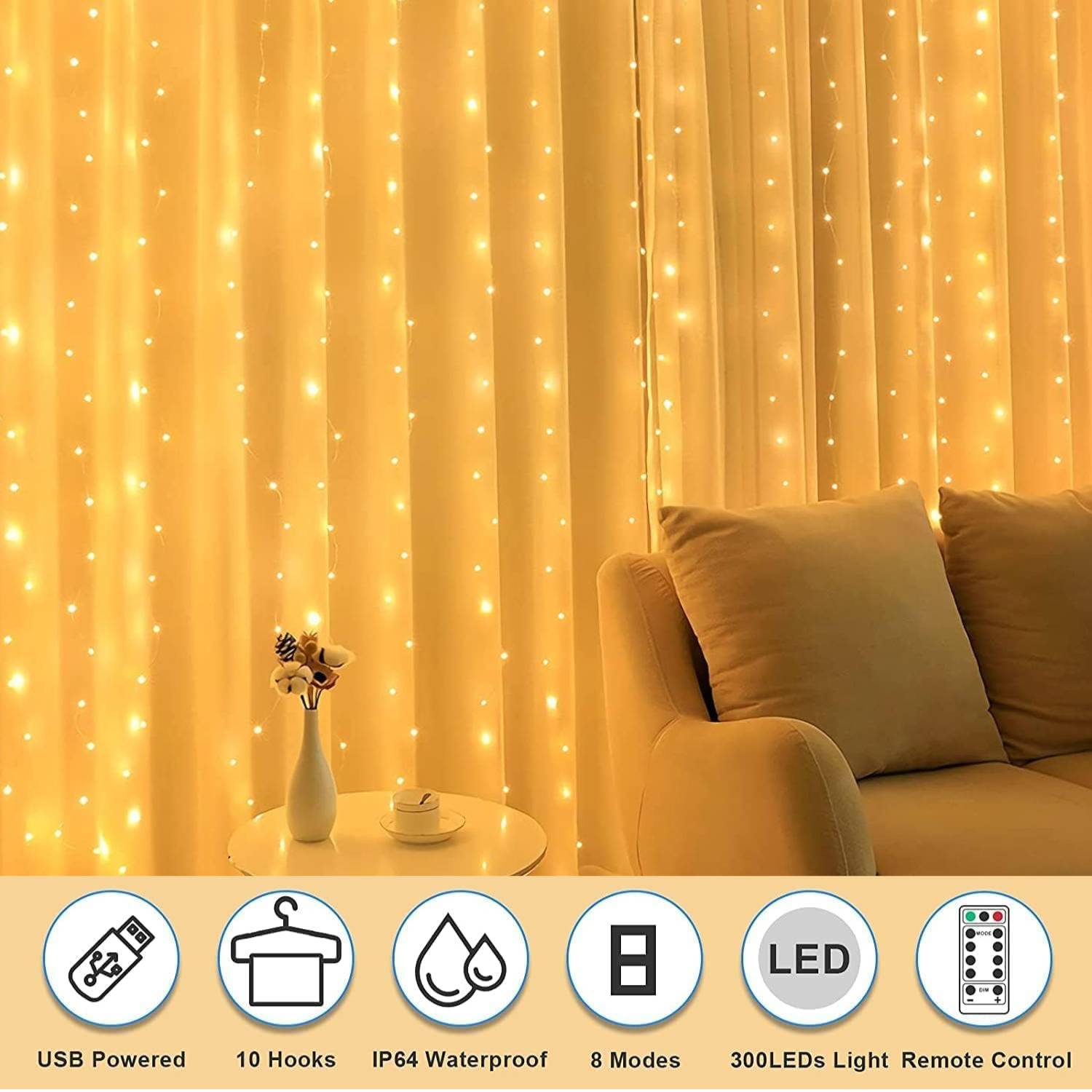 buy curtain fairy light