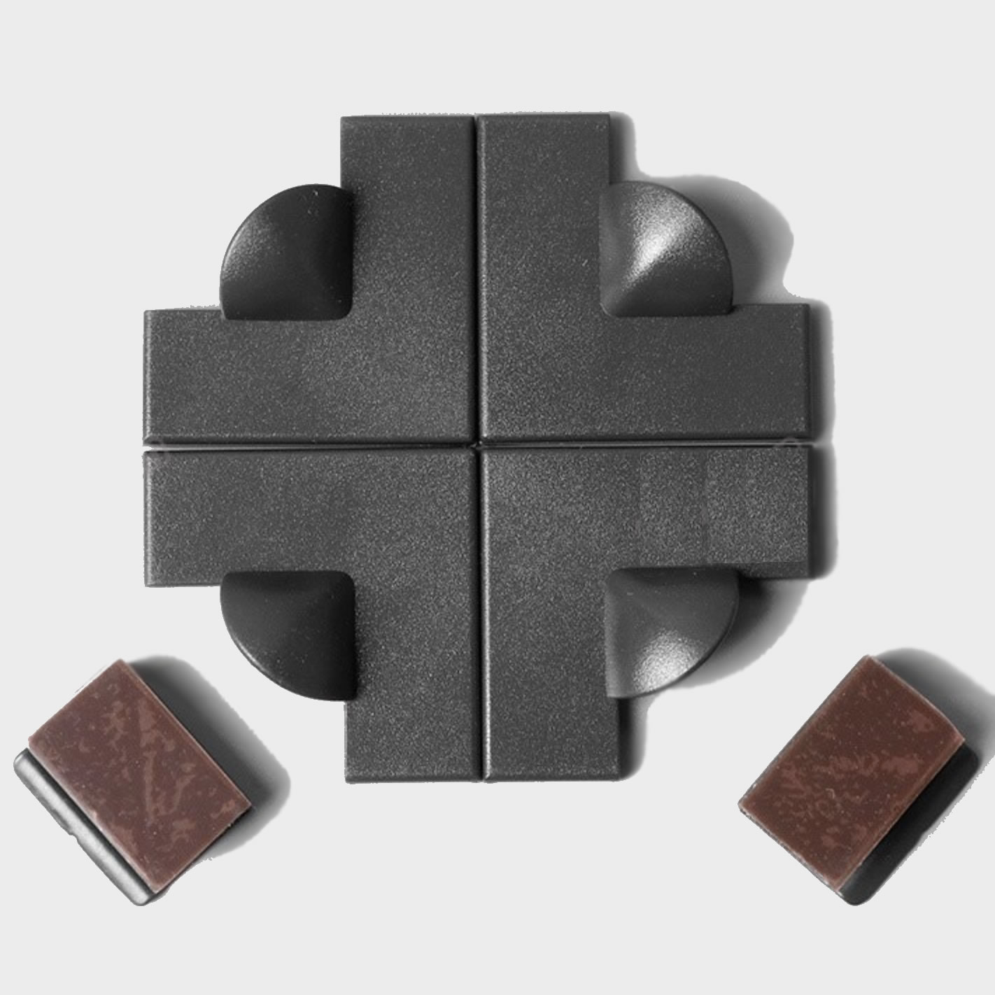 Set Bucu Tambahan (4 bucu, 2 klip angin) - Bingkai Coklat, image 2