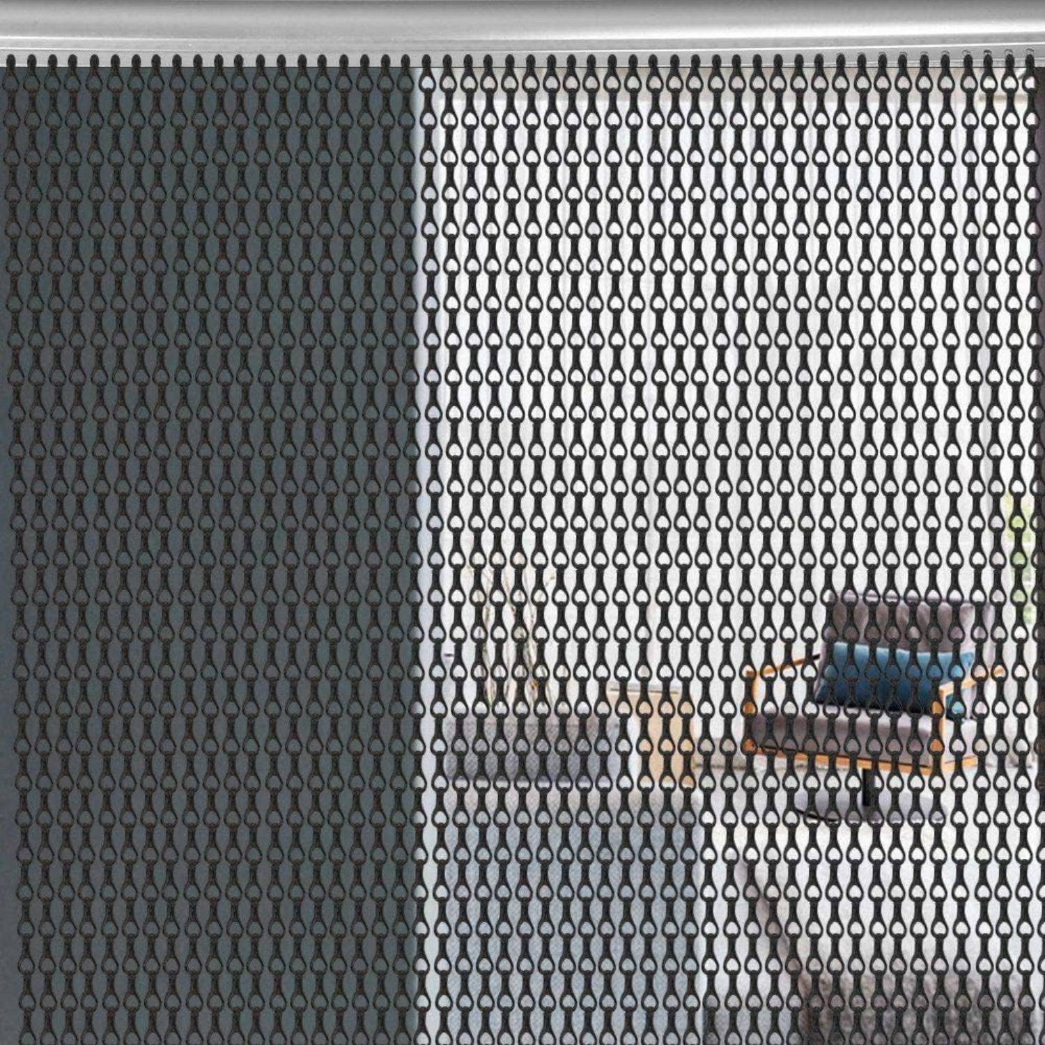 Chain Door Curtain - Black, image 6