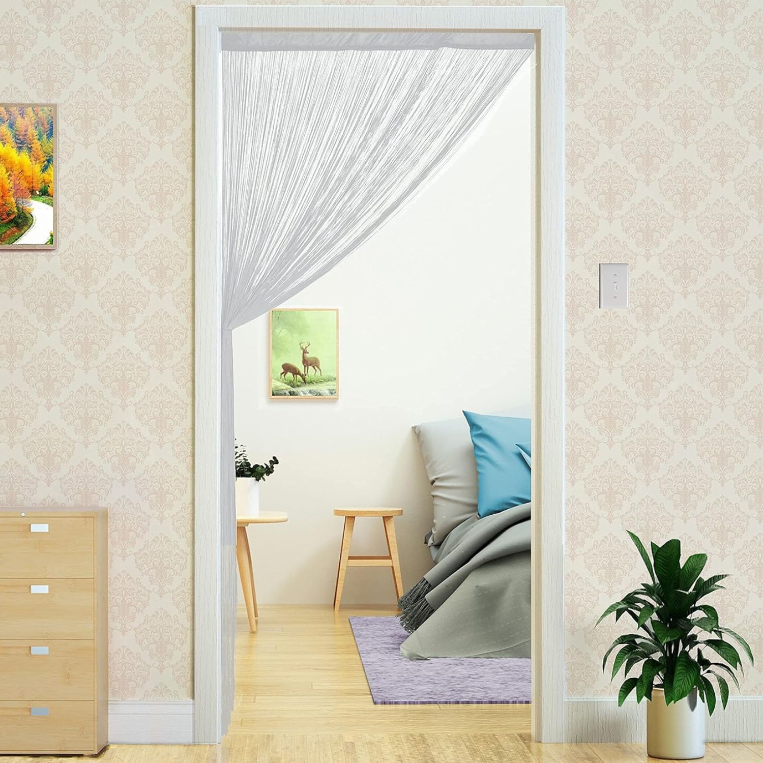 Door Curtain - Black, image 5