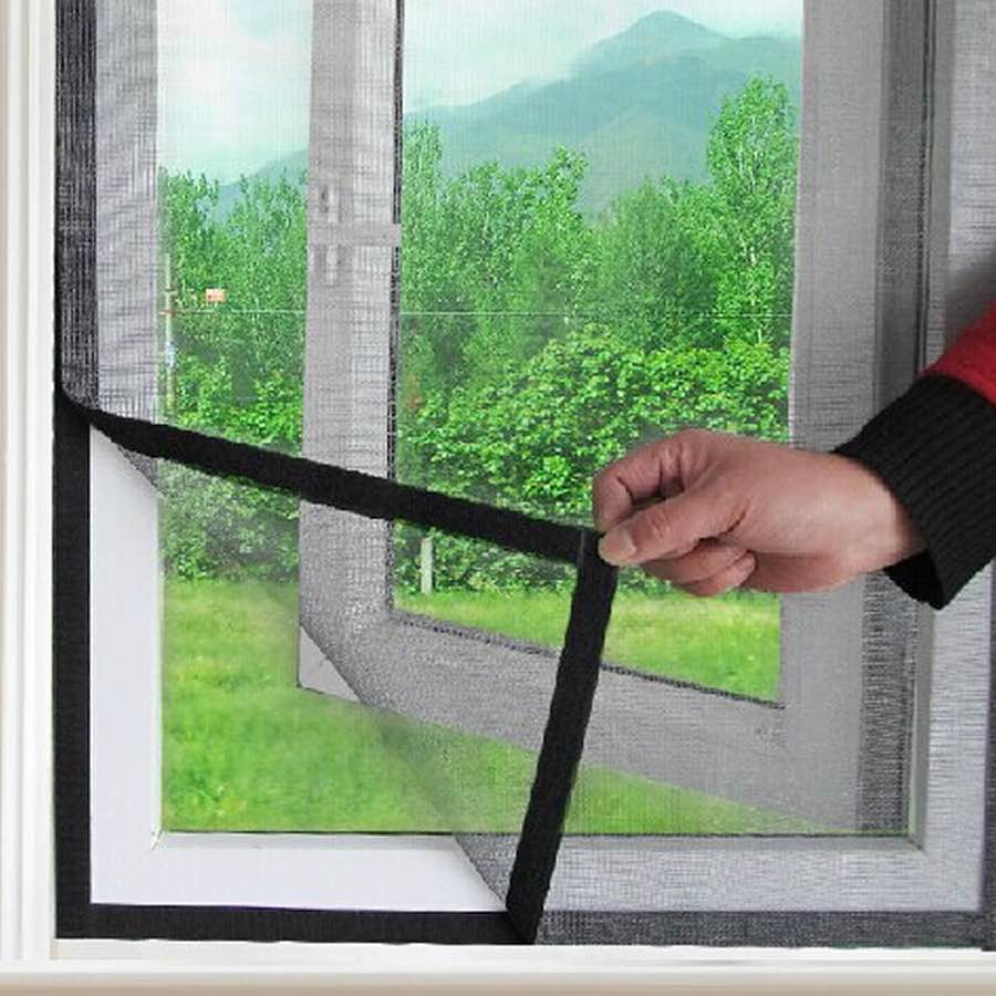 Skrin Tingkap Velcro - Mesh Standard, 1000mm x 1000mm, image 9