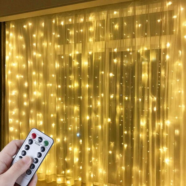 buy curtain christmas lights